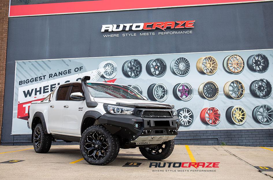 TOYOTA HILUX N80 4WD ASSAULT GLOSS BLACK MILLED ACCENTS